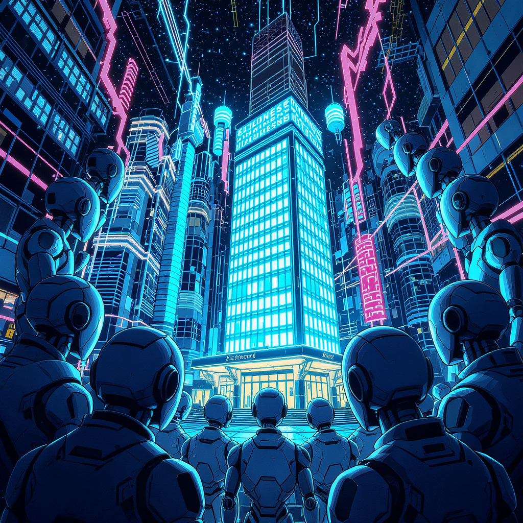 Voice assistant AI helping user find business information