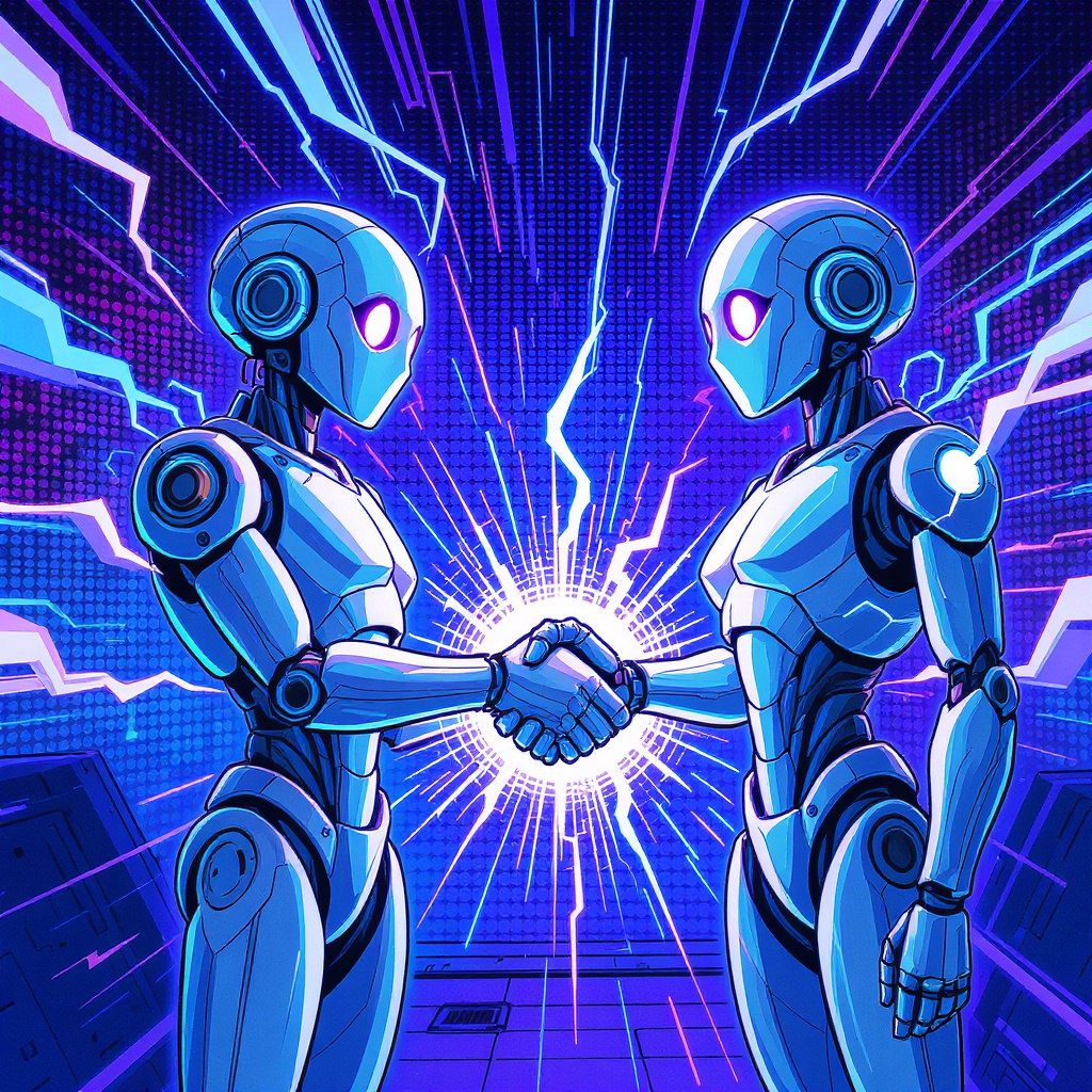 AI chatbot interface showing business recommendation conversation