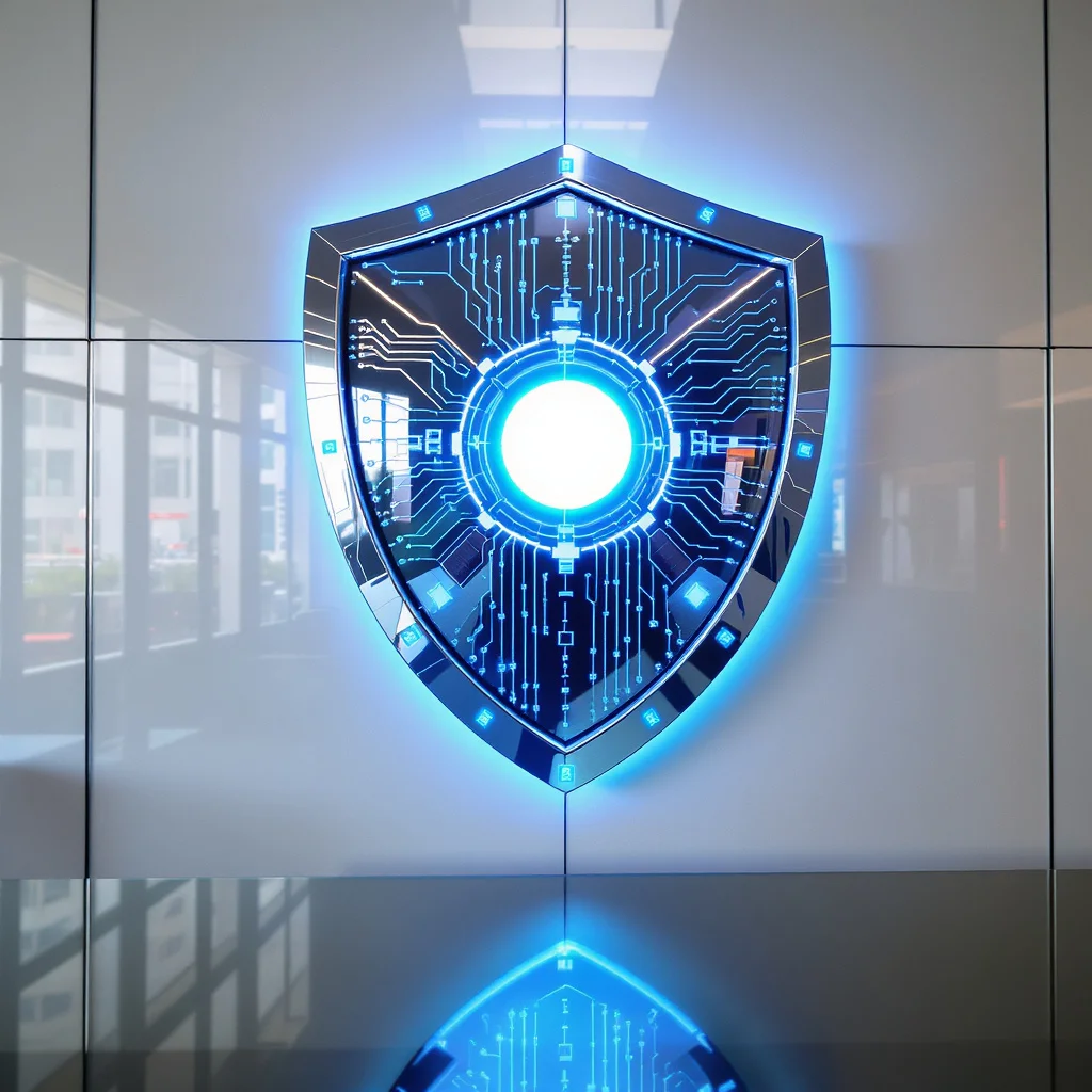 Security team monitoring threat dashboard protecting business networks