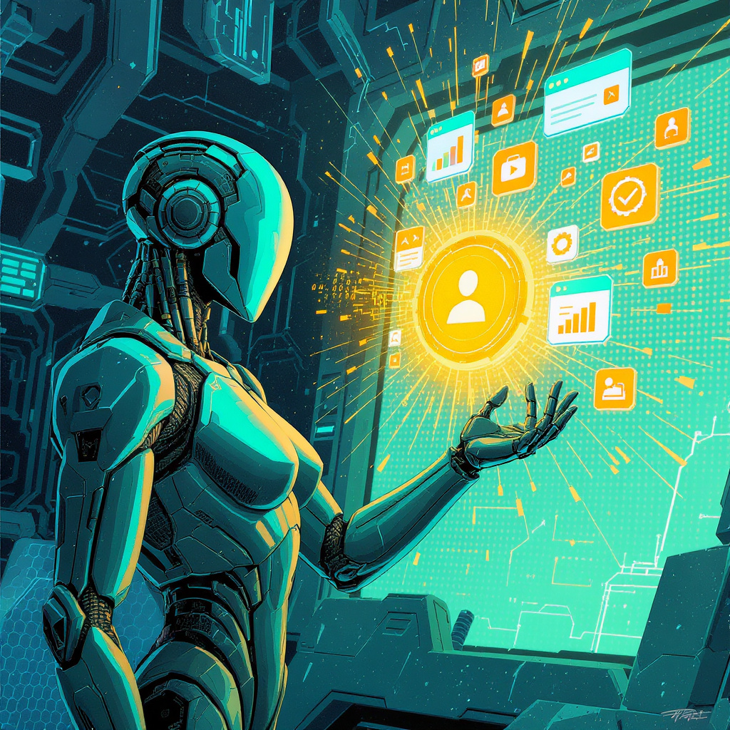 AI search visualization showing how generative engines find information