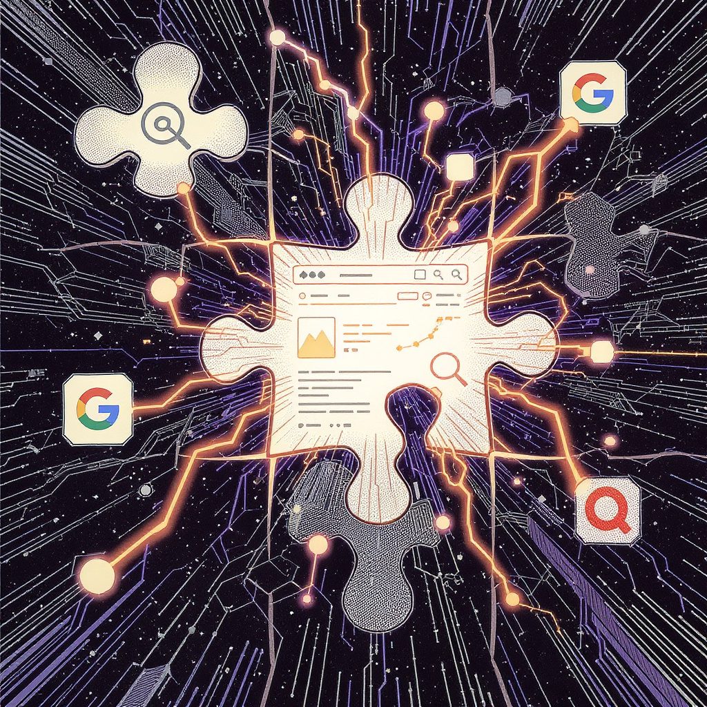 Structured data code being added to website showing improvement