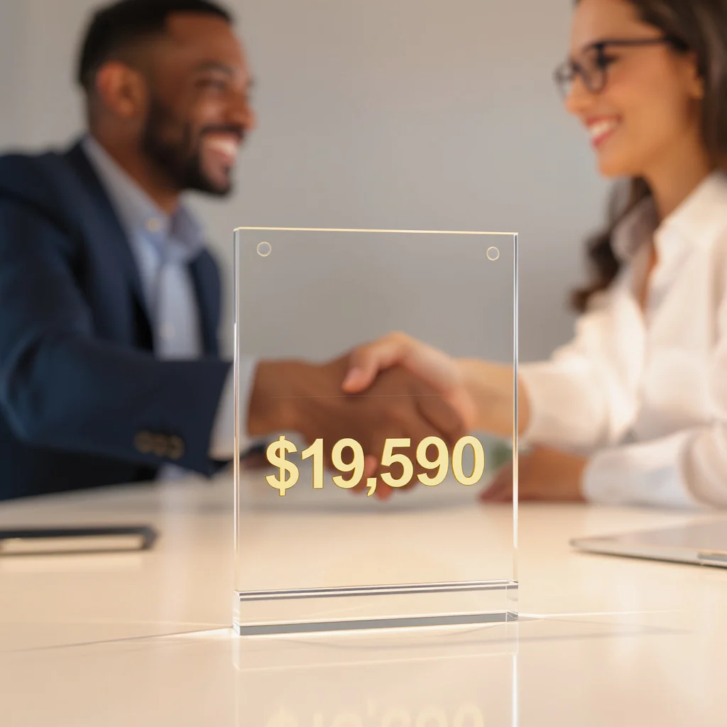 Clear pricing display with no hidden fees showing honest business