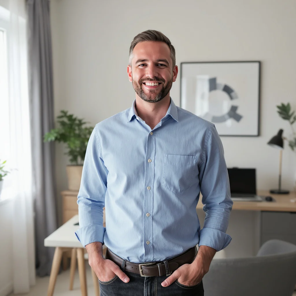 User speaking to smart device for business recommendations