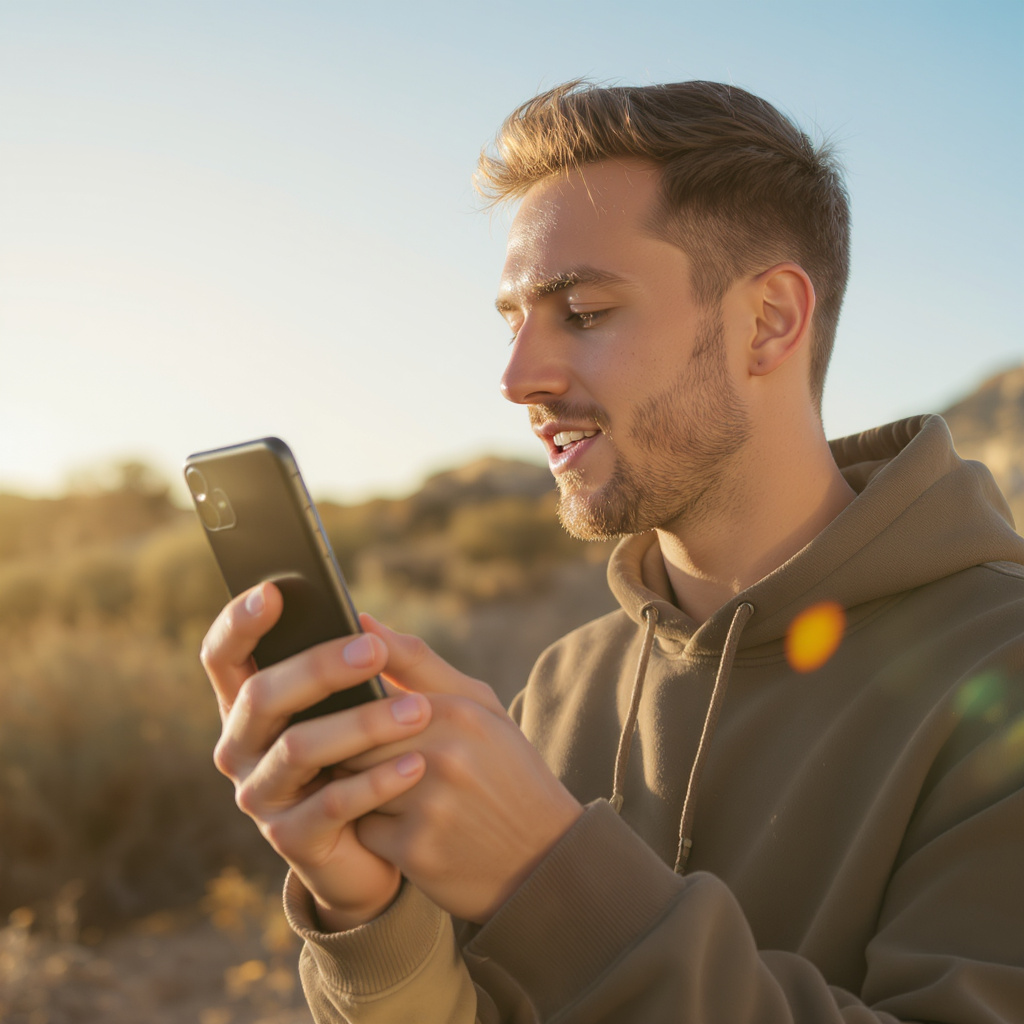 Voice assistant responding to business search query