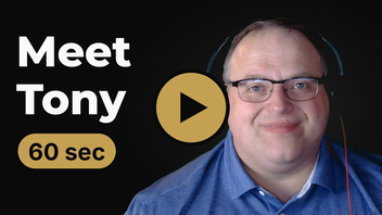 Meet Tony, a 60-second video introduction