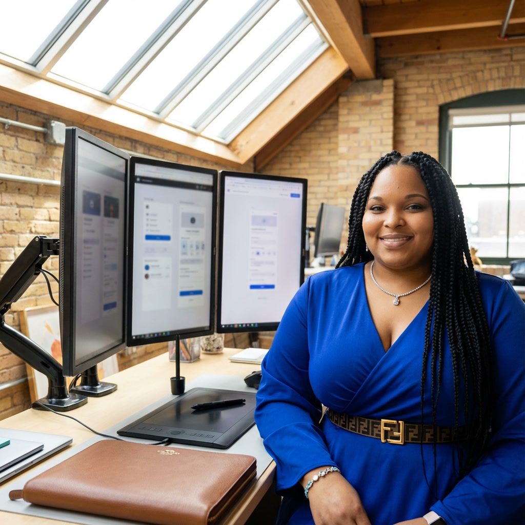 Shawne J. - Brand Designer & UI Designer