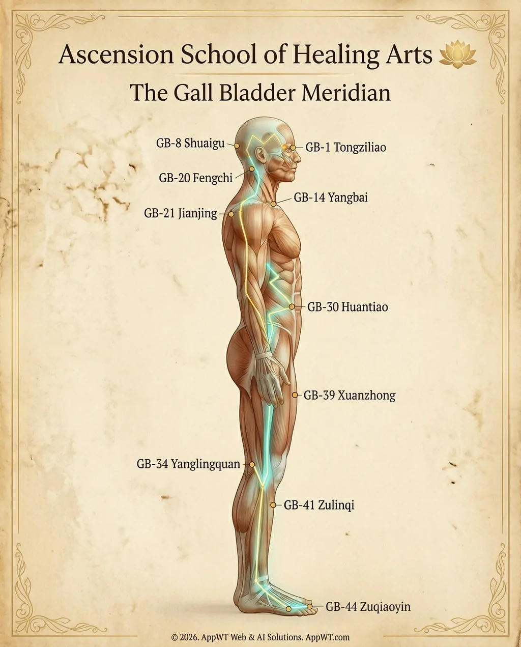 The Gall Bladder Meridian 2