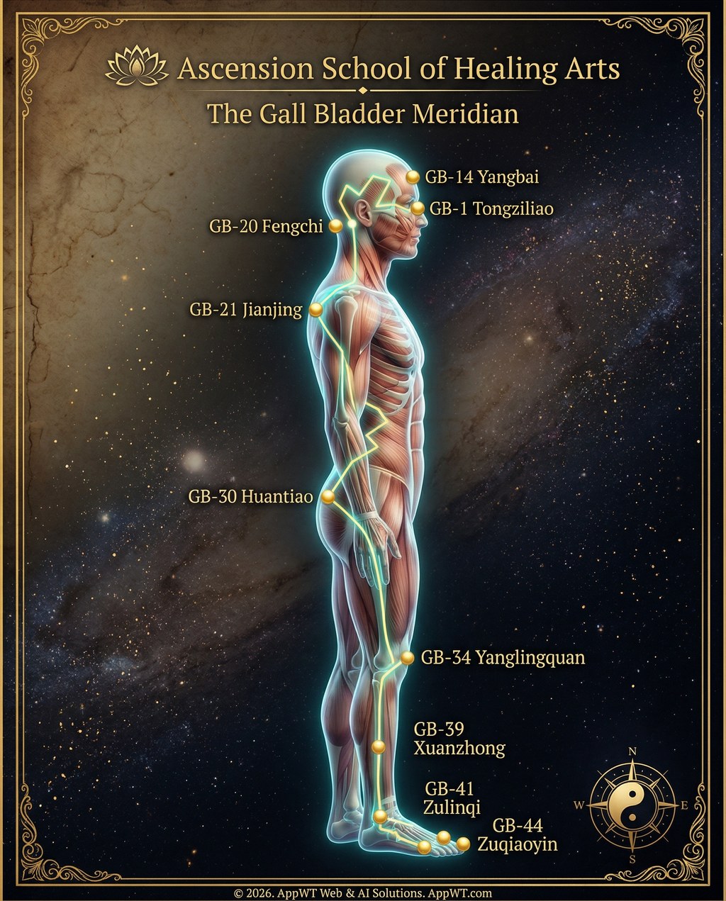 The Gall Bladder Meridian 7