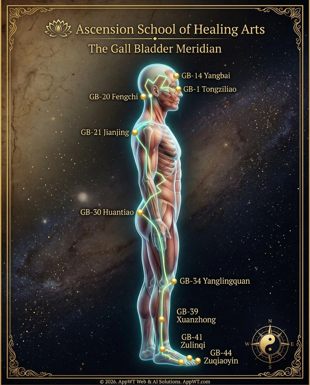 The Gall Bladder Meridian 7