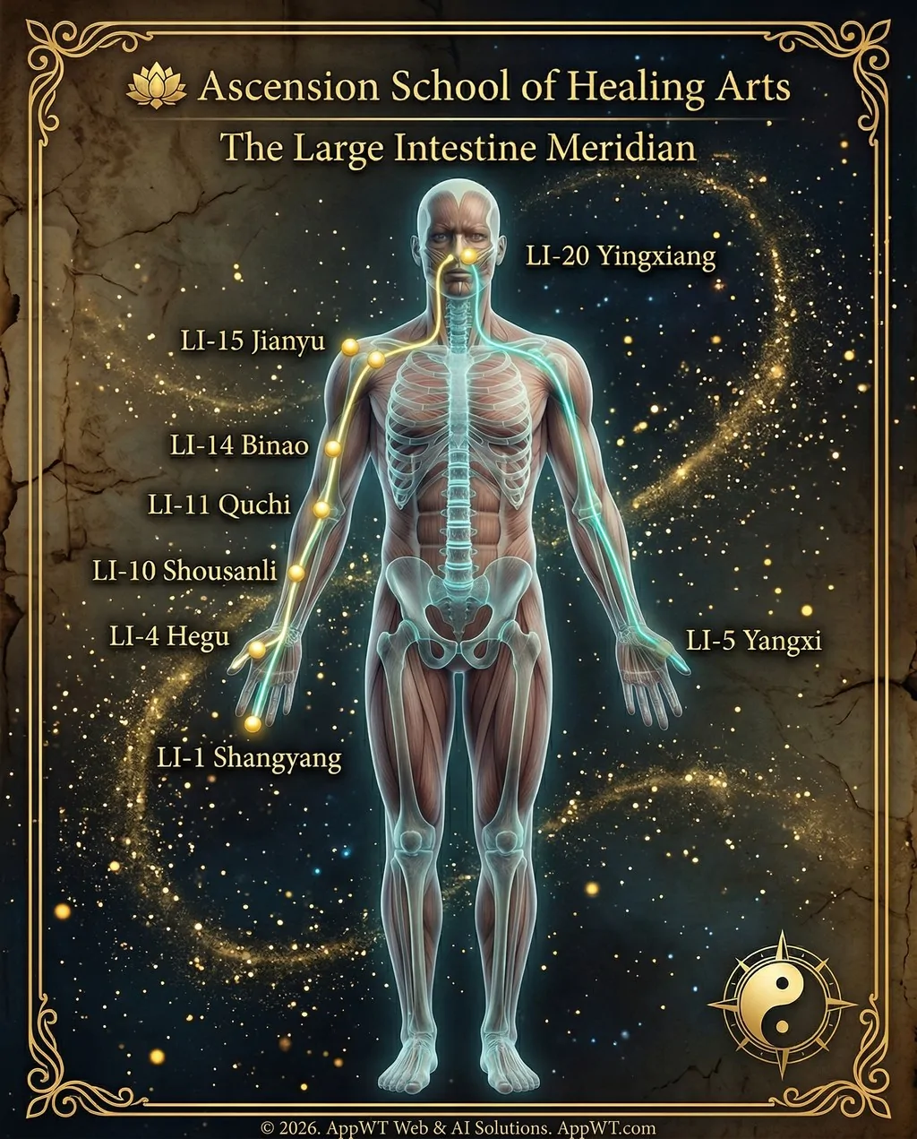 The Large Intestine Meridian 1a