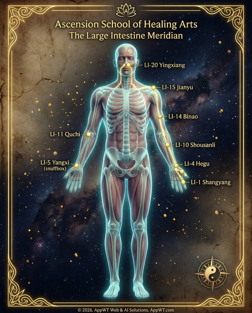 The Large Intestine Meridian 2a