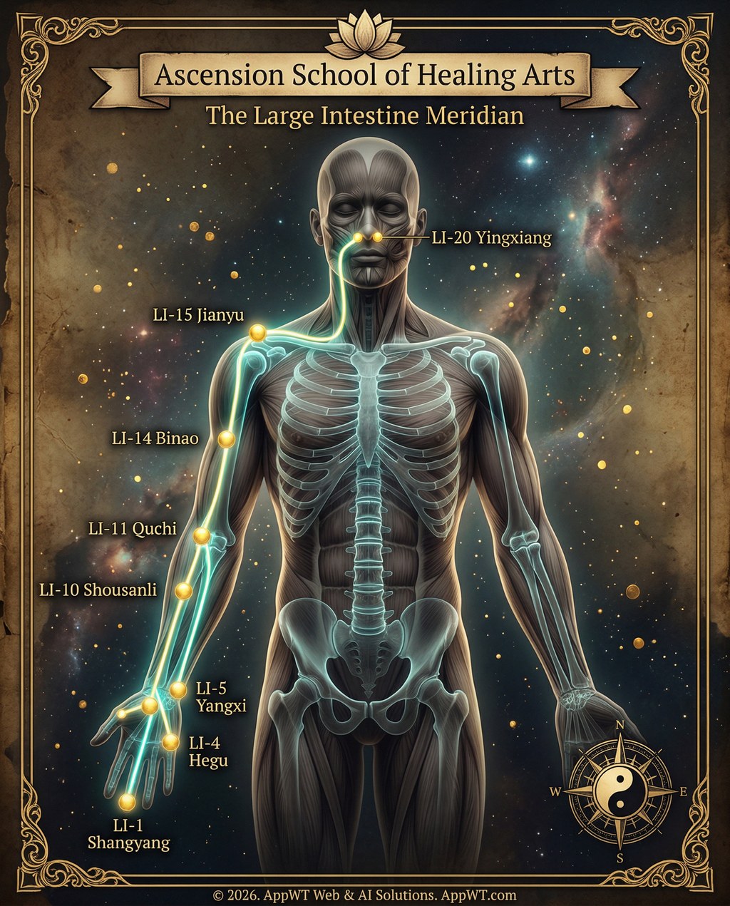 The Large Intestine Meridian 4a