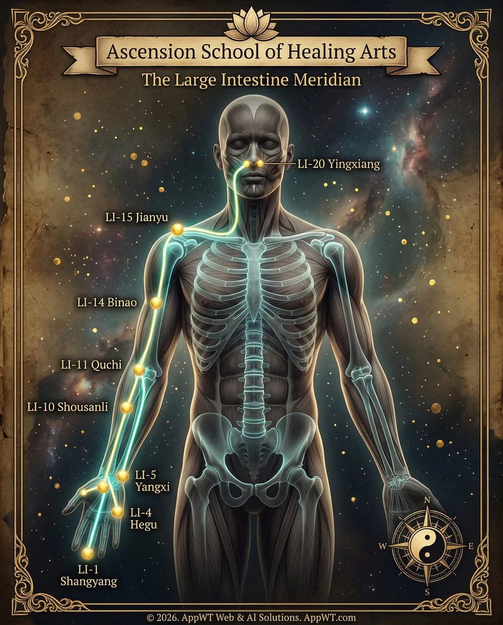 The Large Intestine Meridian 4a