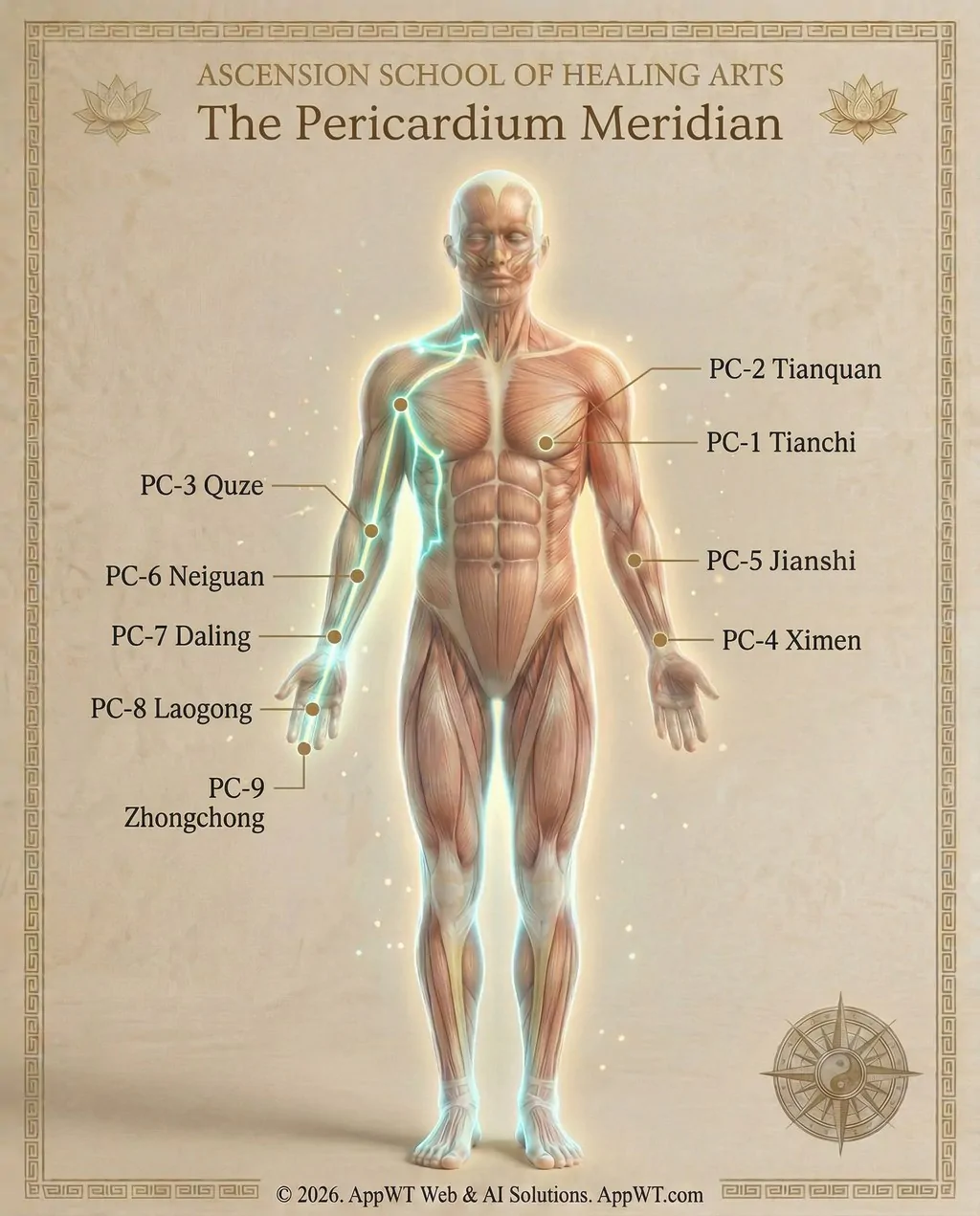 The Pericardium Meridian 3