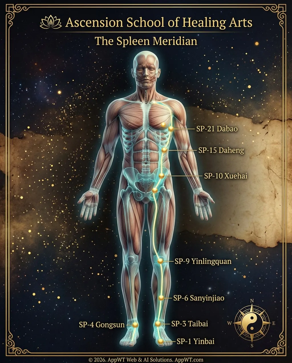 The Spleen Meridian 6
