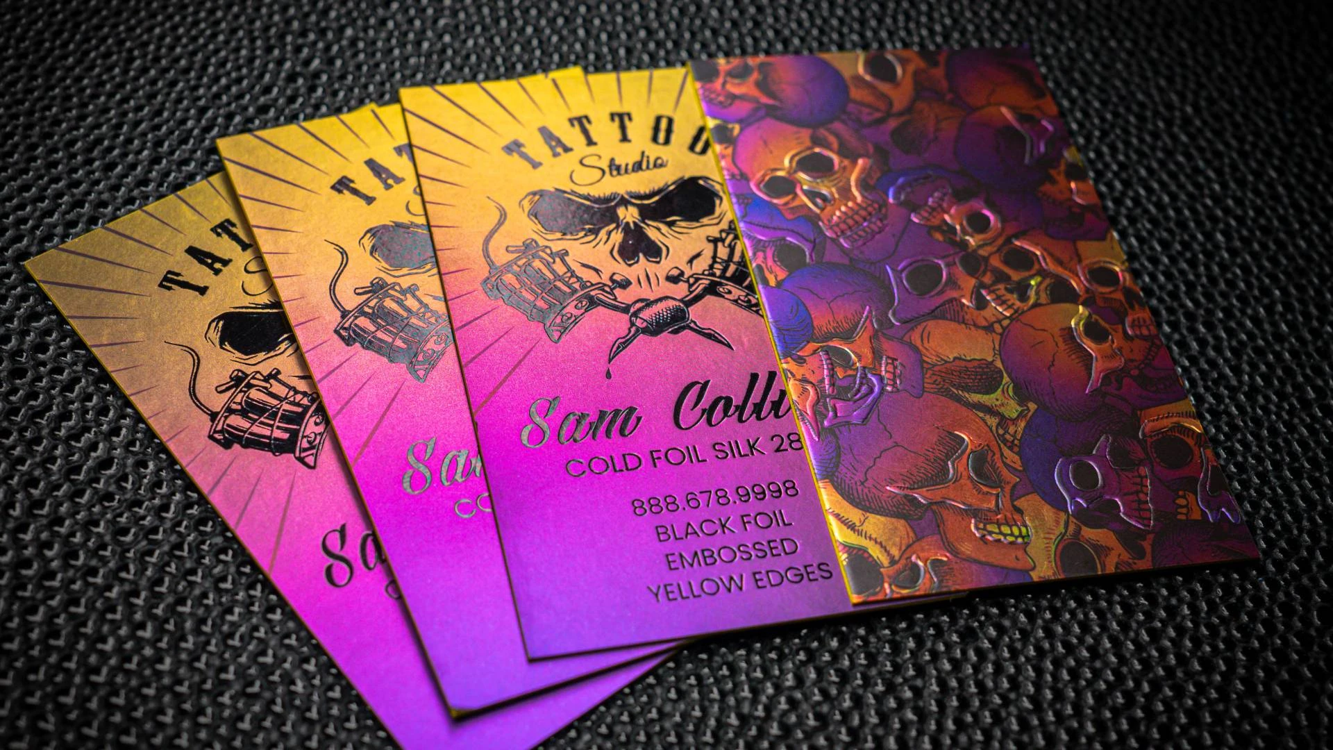 Cold Foil Business Cards