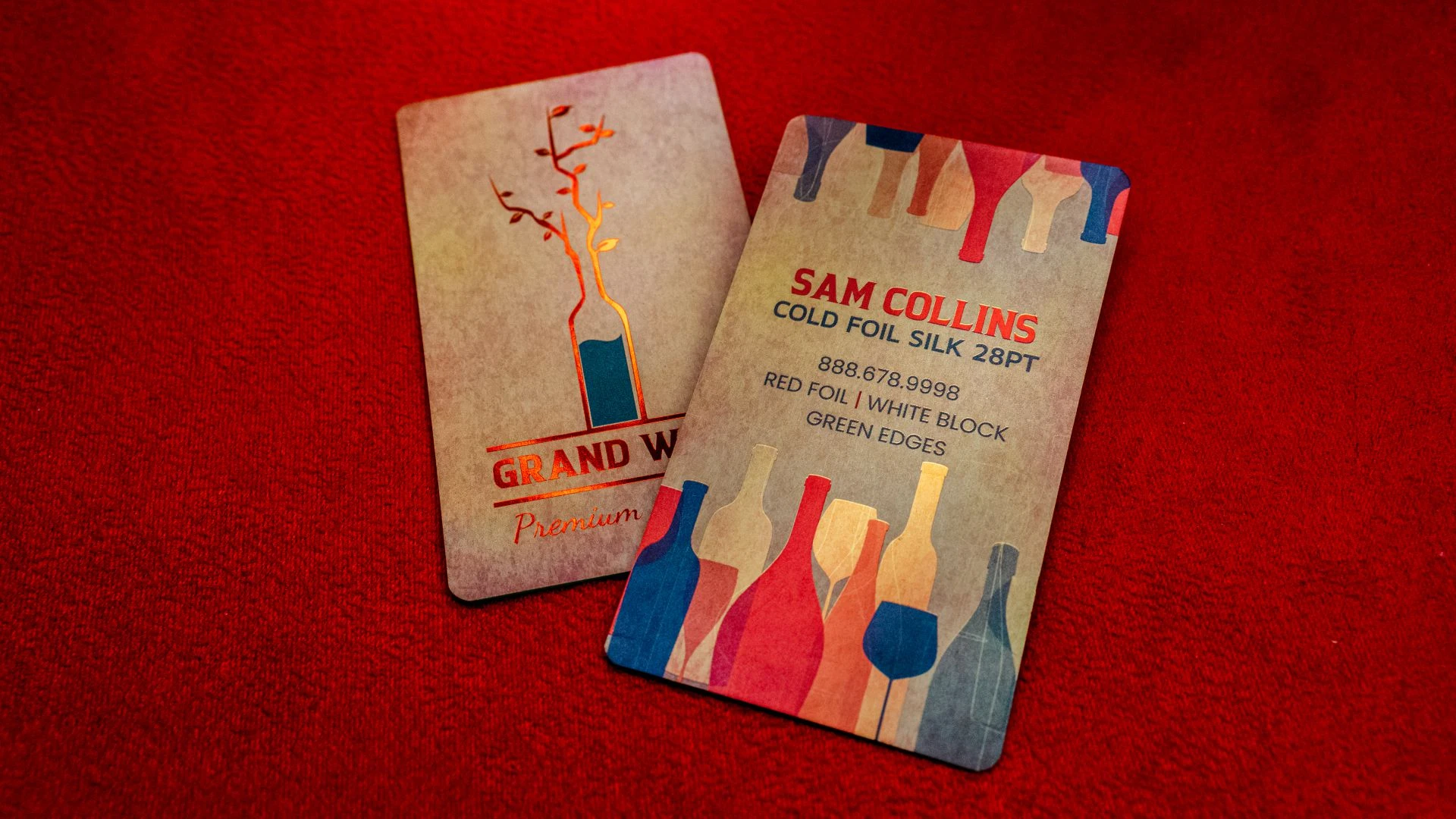 Cold Foil Business Cards