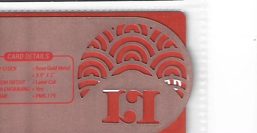 Colored Edge Business Cards