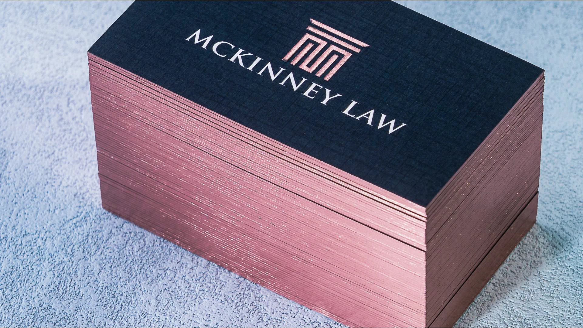 Colored Edge Business Cards