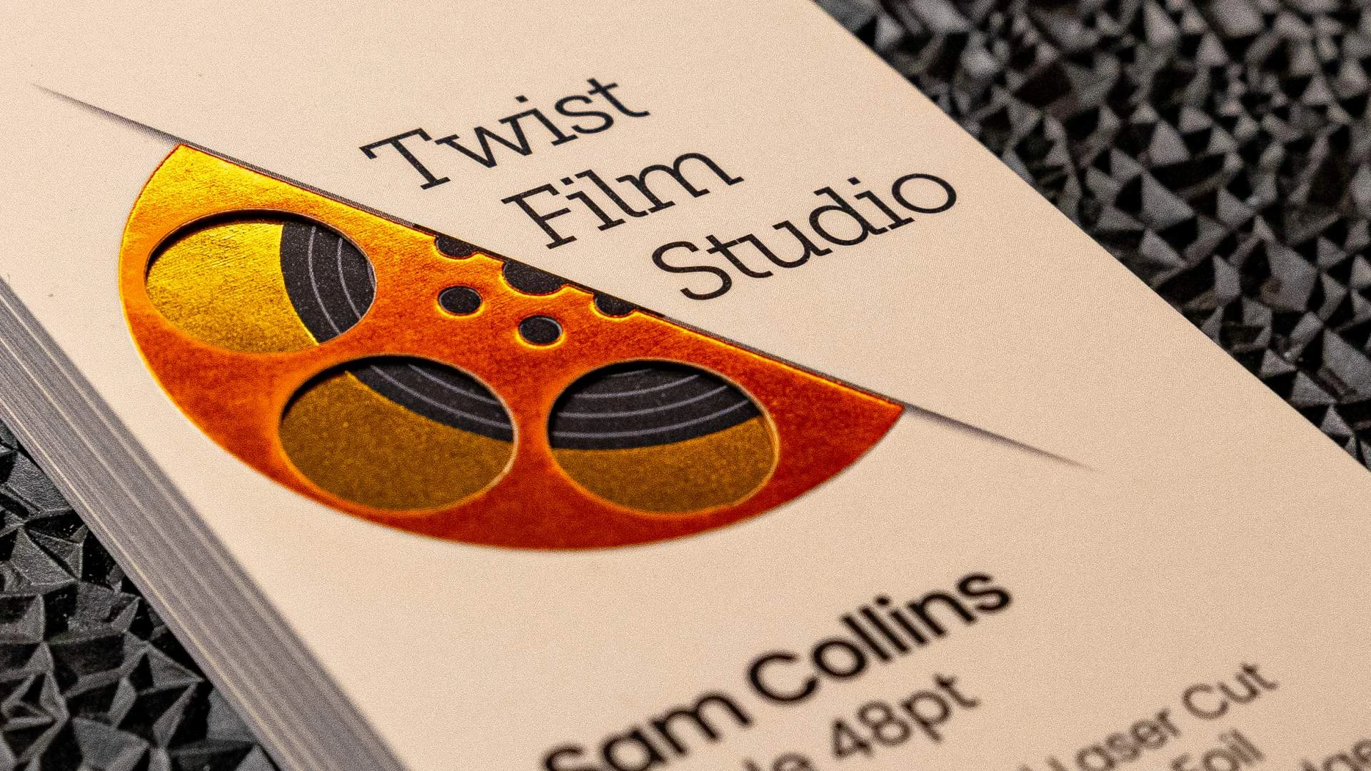 Die Cut Business Cards