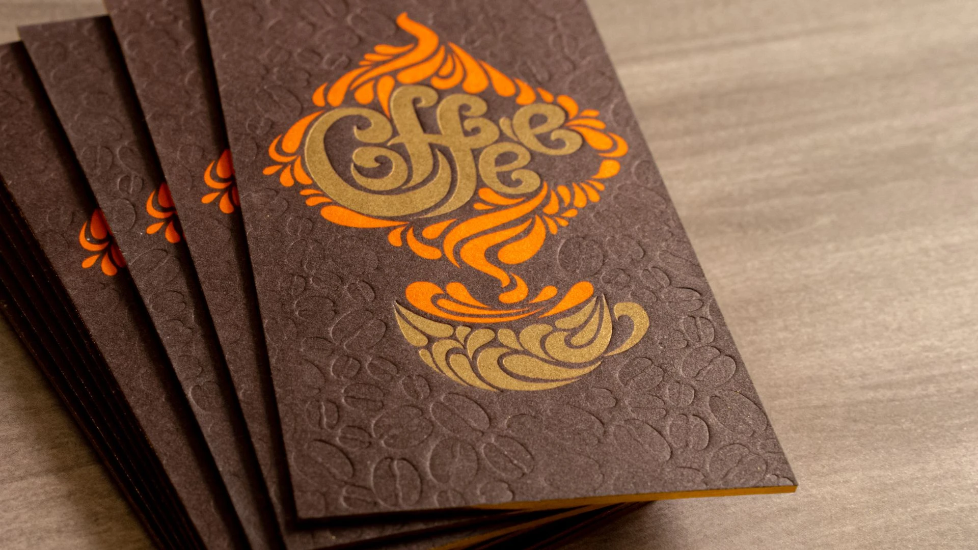 Embossed Business Cards