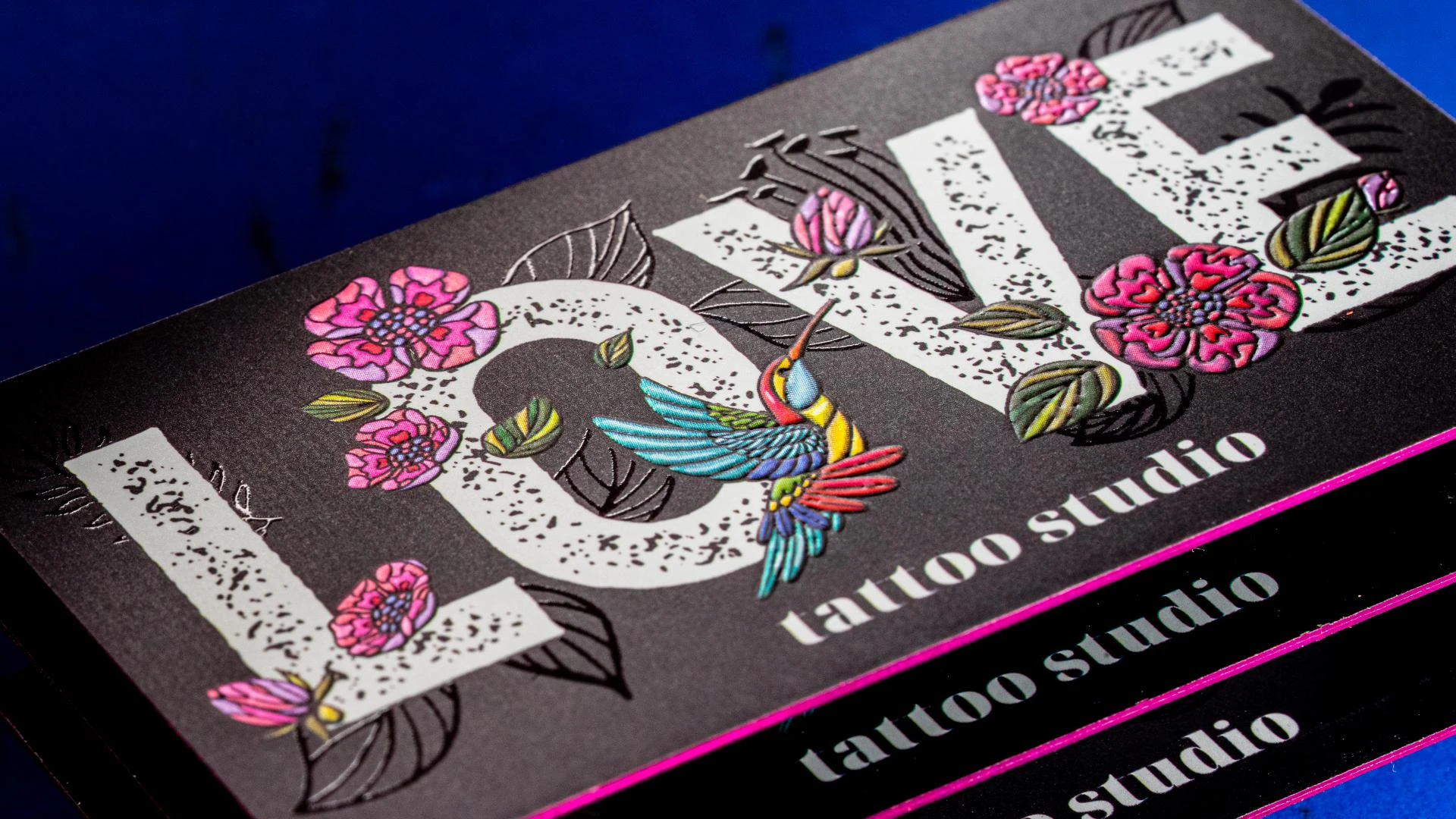 Embossed Business Cards