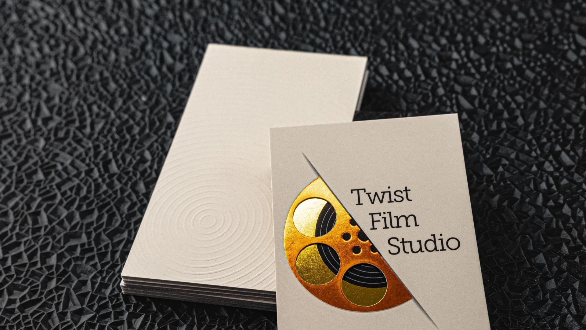 Embossed Business Cards