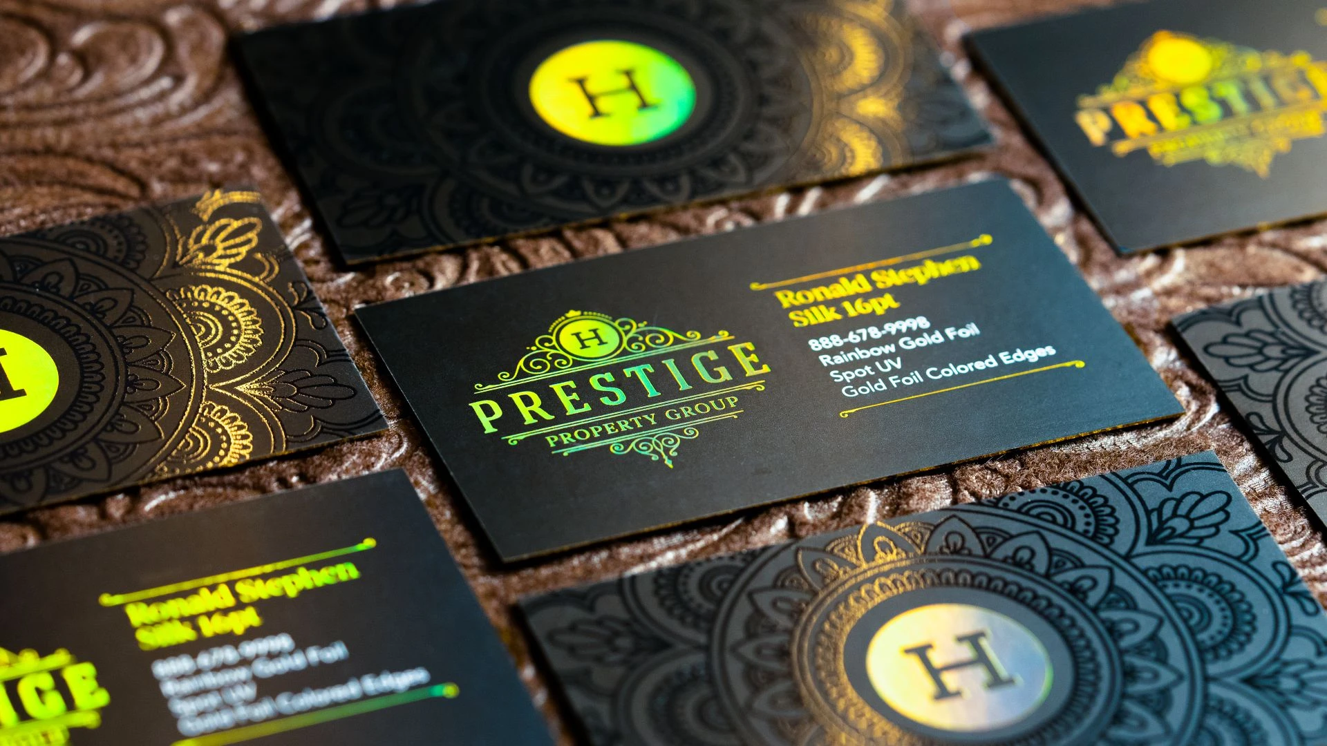 Foil Business Cards