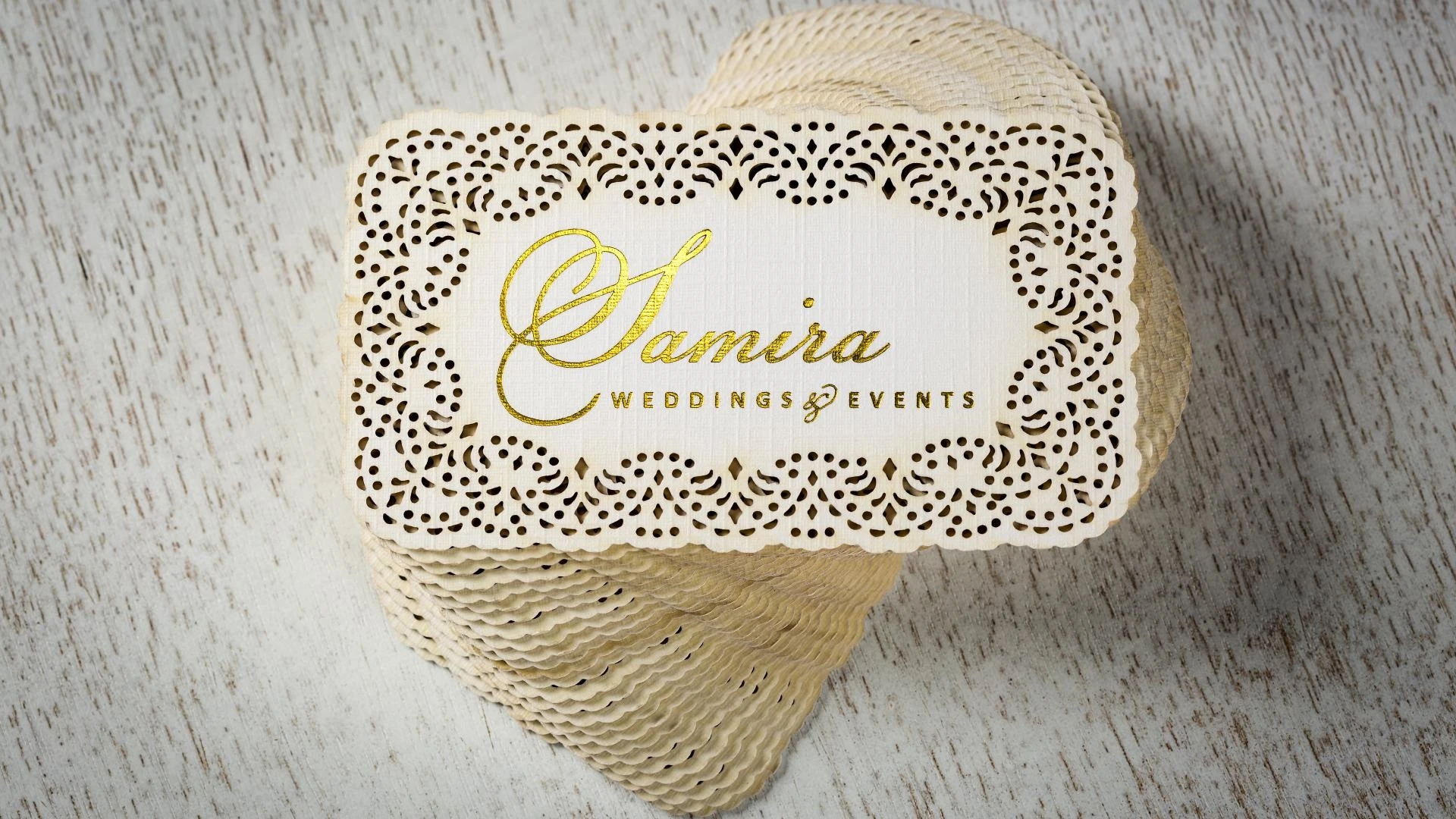 Linen Business Cards