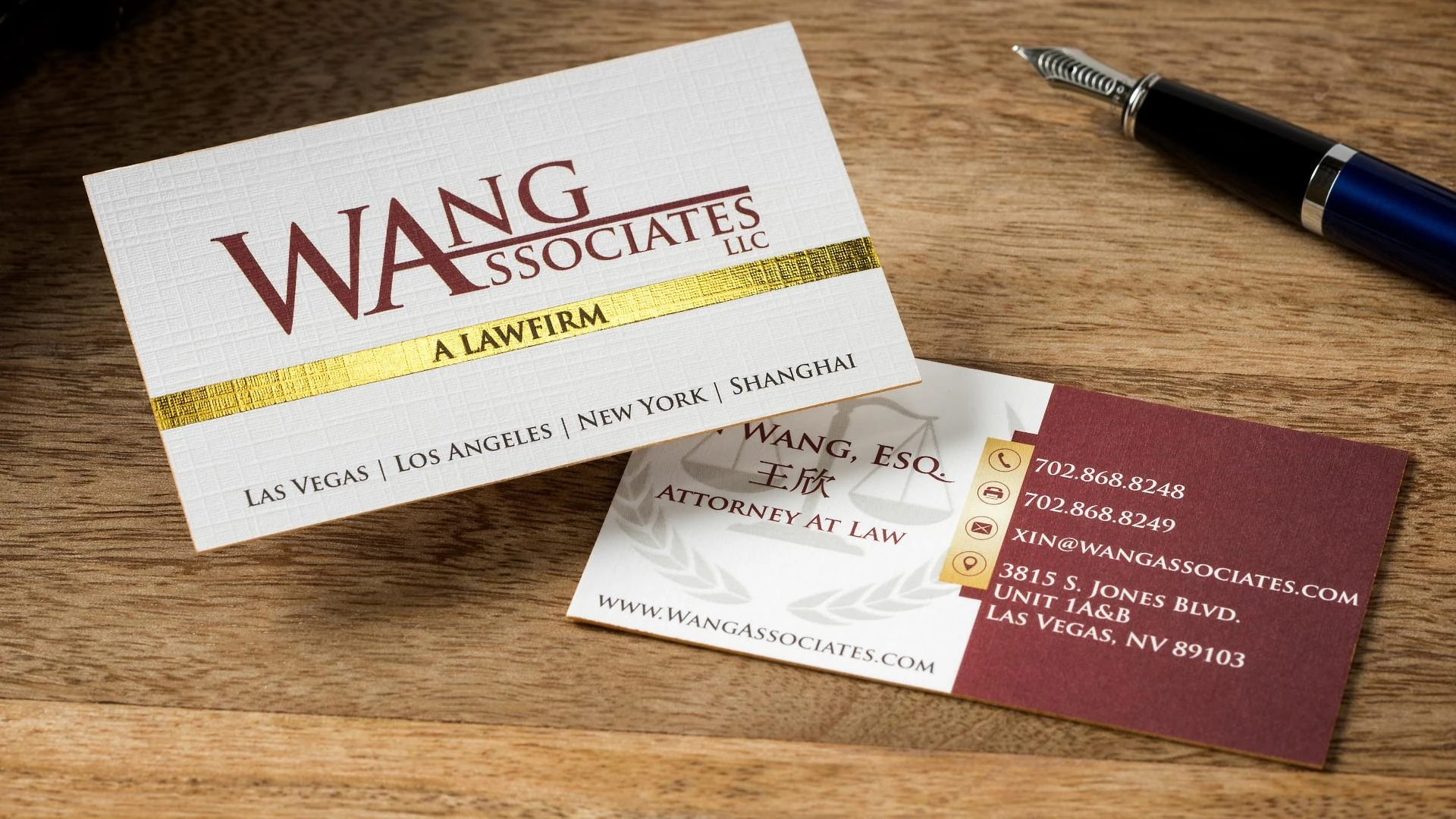 Linen Business Cards