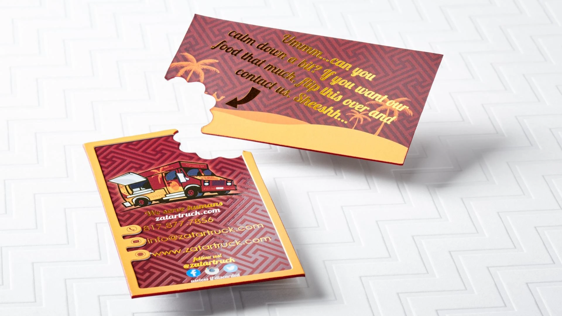 Restaurant Business Cards