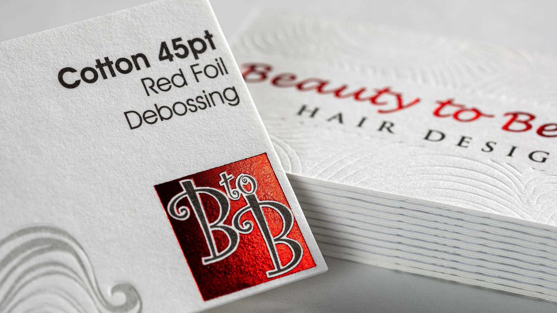 Salon Business Cards