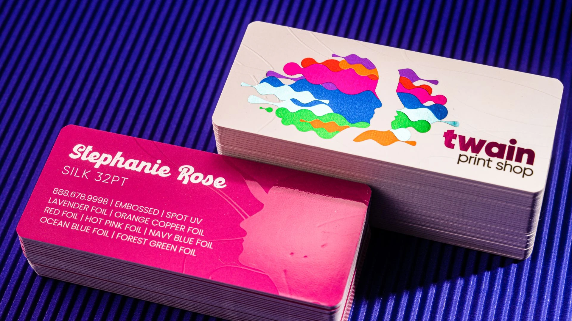 Silk Business Cards