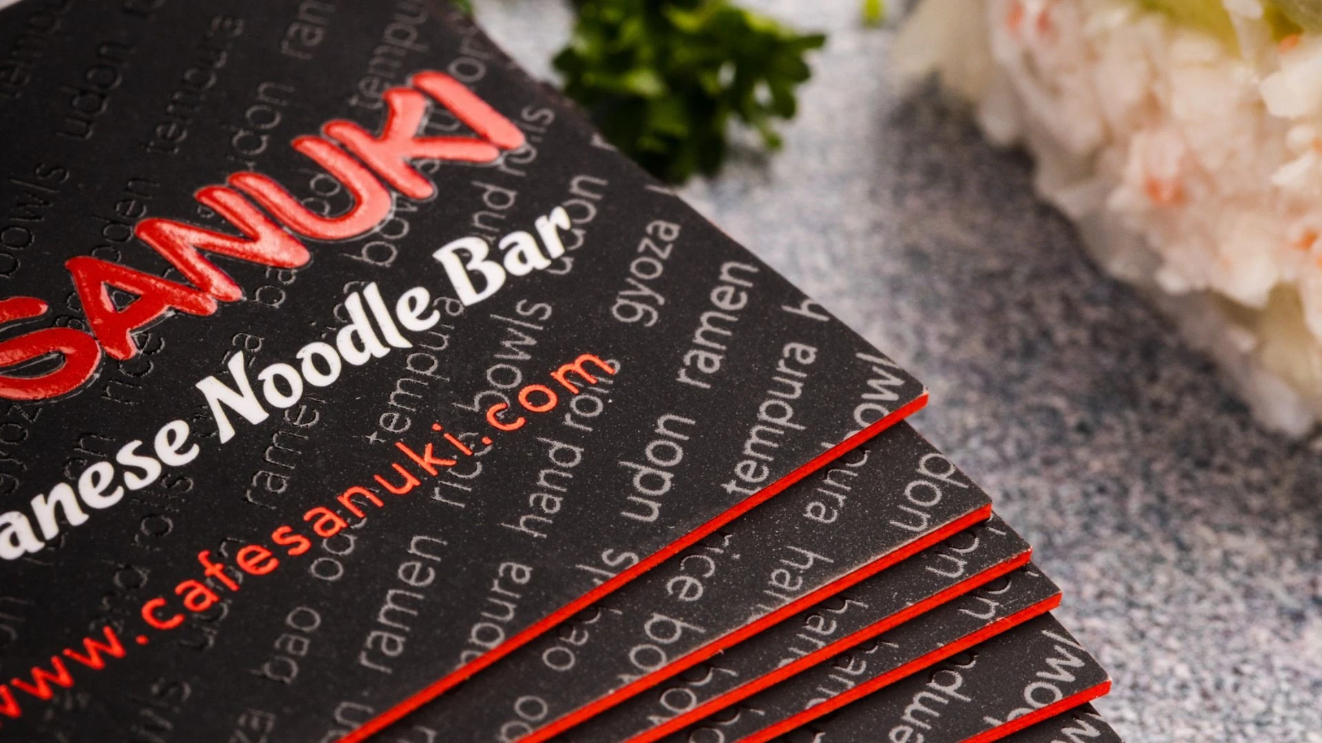 Suede Laminated Business Cards