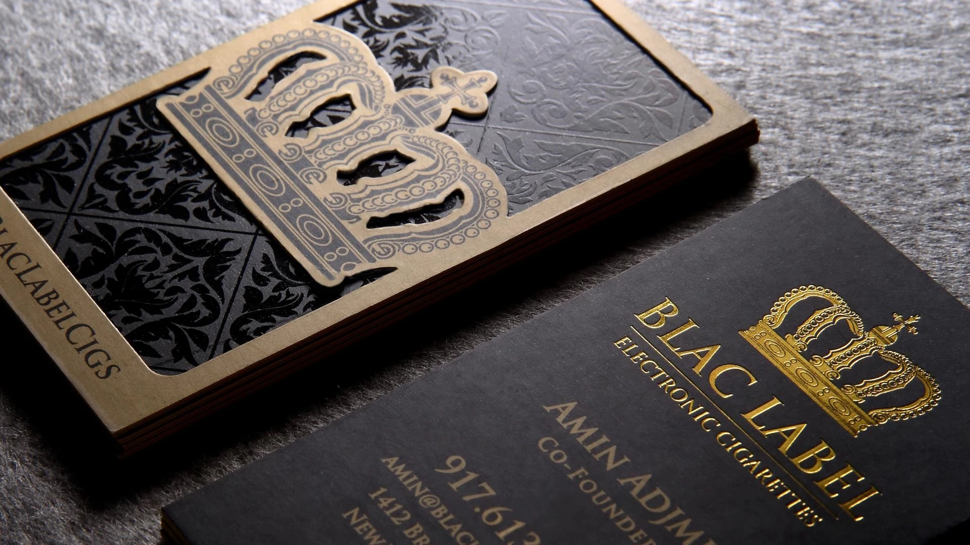 Thick 2 Layer Business Cards