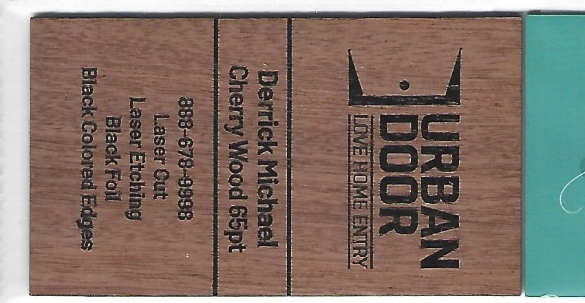 Wooden Business Cards