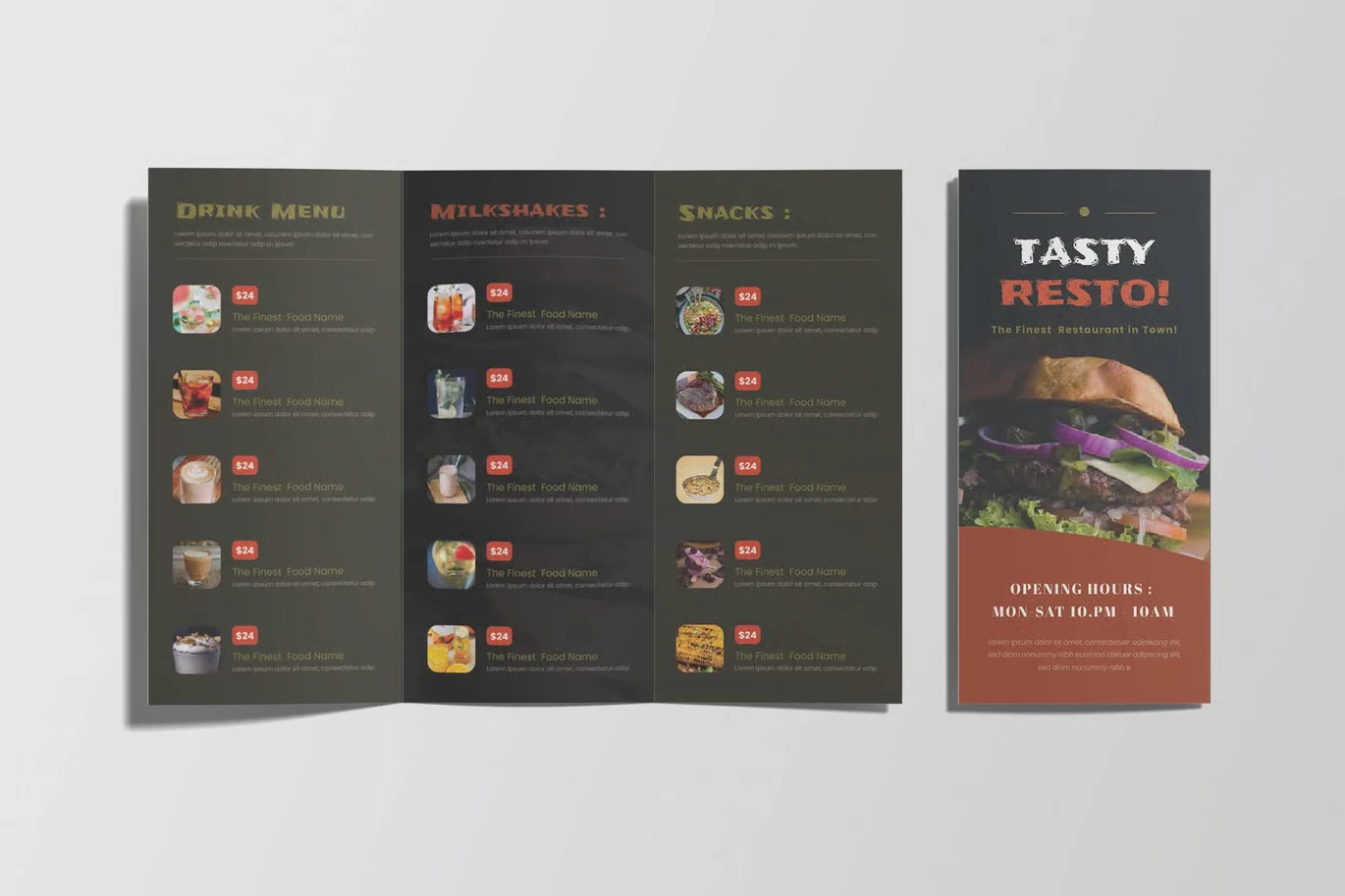 Menus Portfolio | AppWT Web & AI Solutions