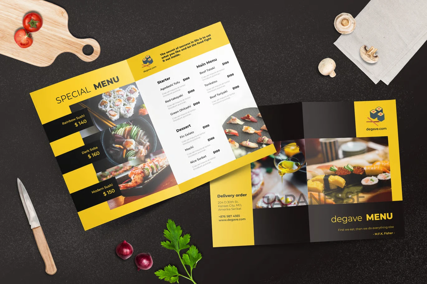 Menus Portfolio | AppWT Web & AI Solutions