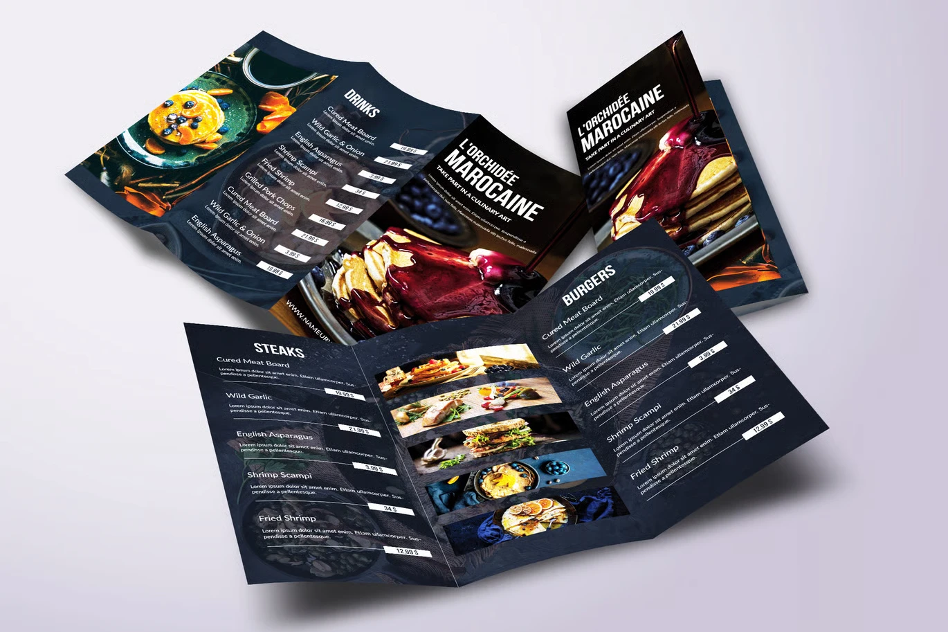 Menus Portfolio | AppWT Web & AI Solutions