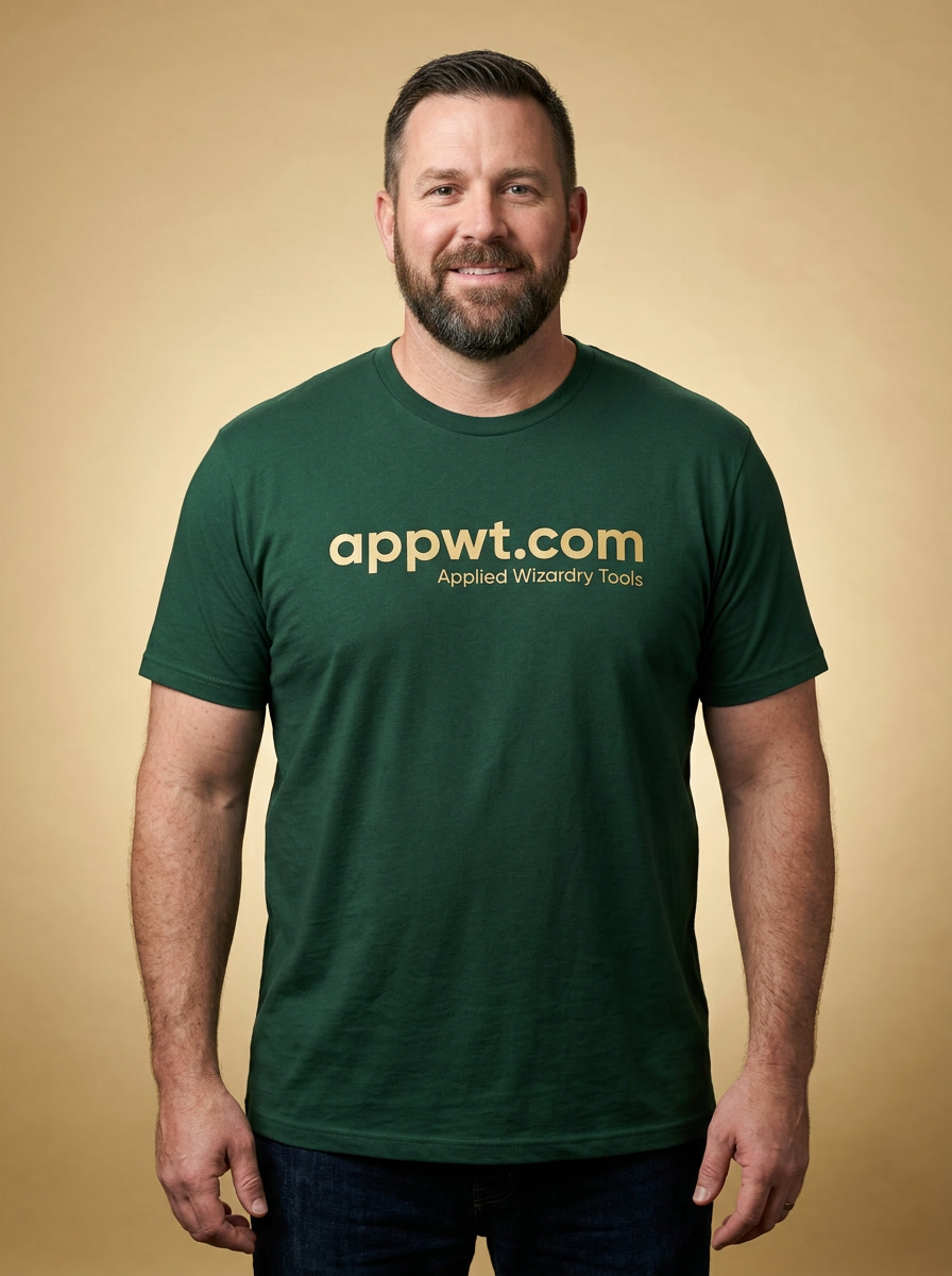 Appwt Brand Tee Forest Front