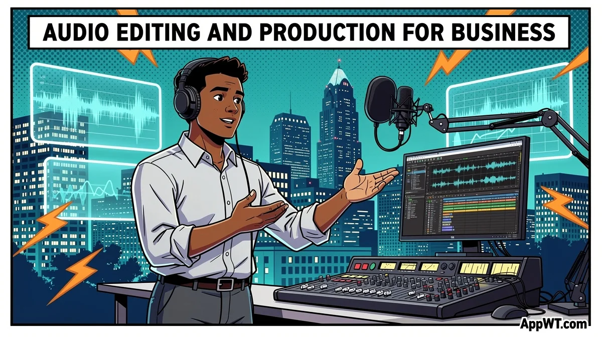 Audio Editing and Production for Business Content