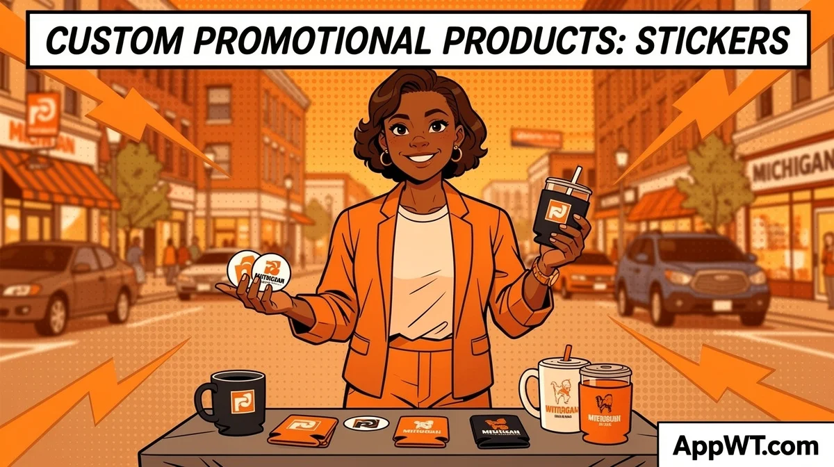 Custom Promotional Products: Stickers, Koozies, and More