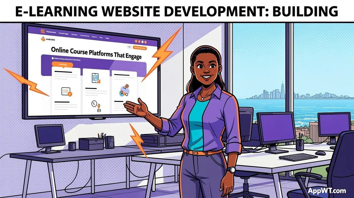 E-Learning Website Development: Building Online Course Platforms That Engage
