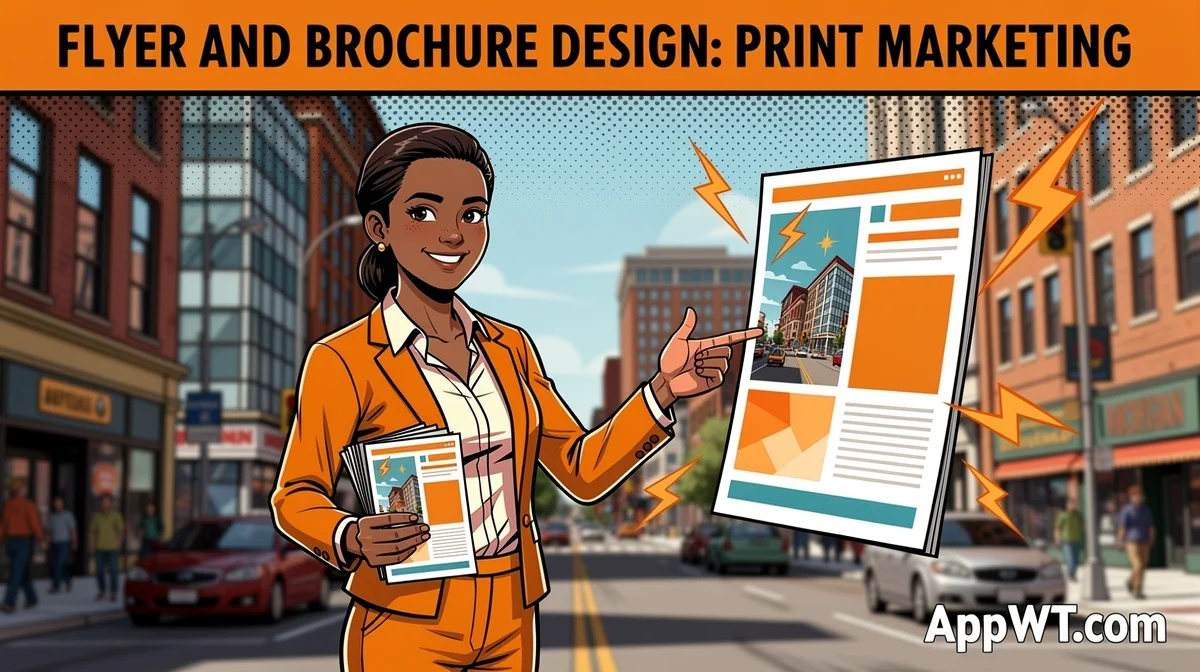 Flyer and Brochure Design: Print Marketing That Converts
