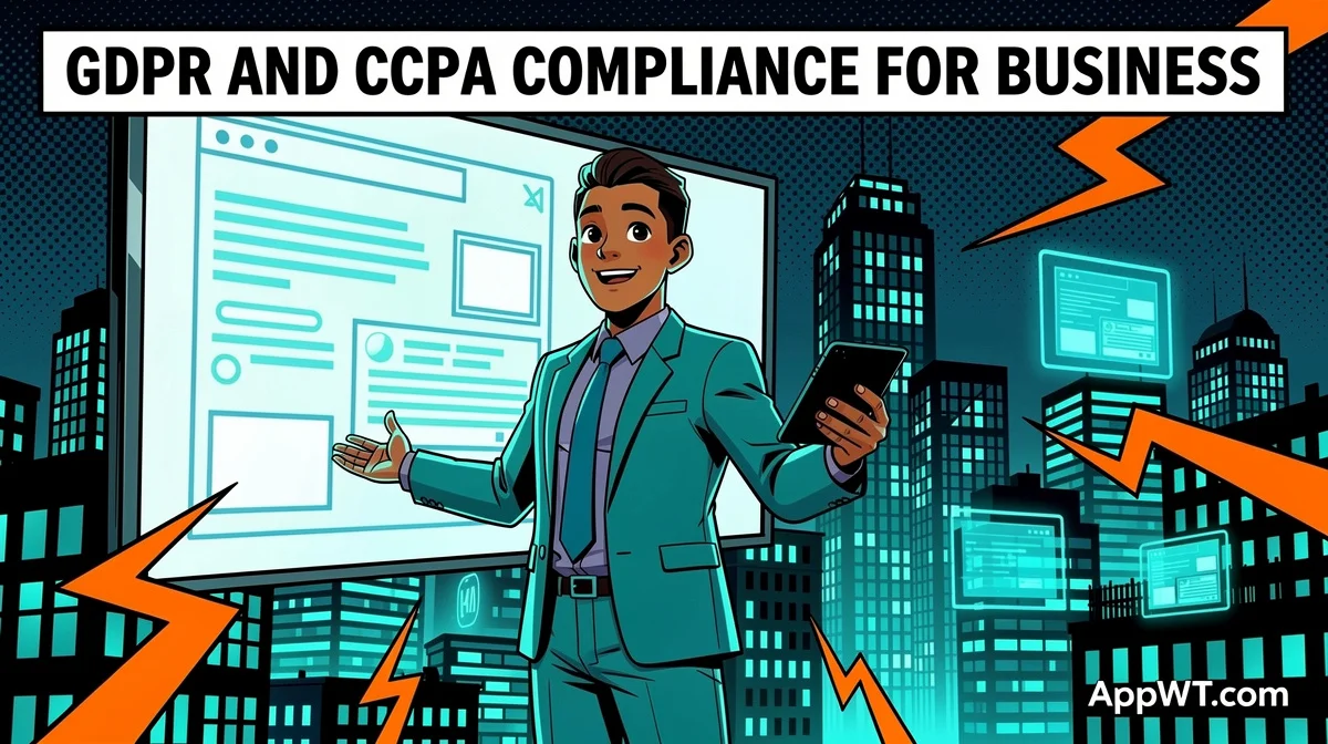 GDPR and CCPA Compliance for Business Websites