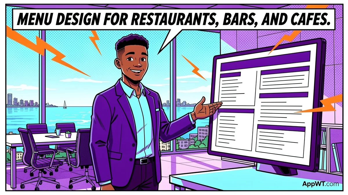 Menu Design for Restaurants, Bars, and Cafes