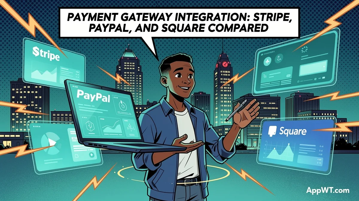 Payment Gateway Integration: Stripe, PayPal, and Square Compared