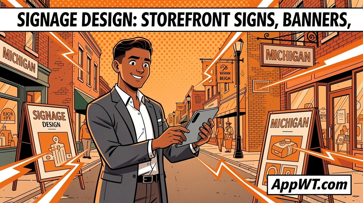 Signage Design: Storefront Signs, Banners, and Event Displays