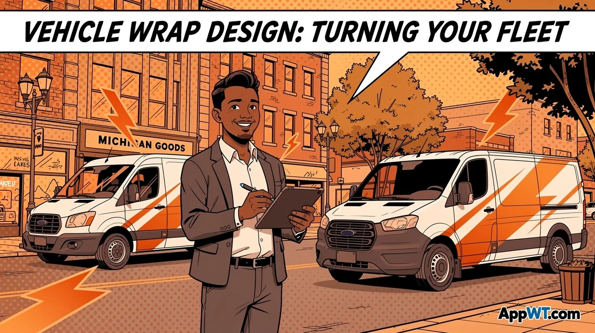 Vehicle Wrap Design: Turning Your Fleet Into Mobile Advertising