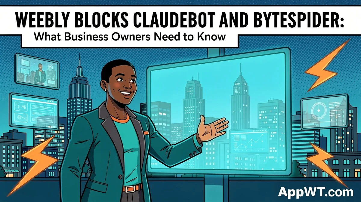 Weebly Blocks ClaudeBot and Bytespider: What Business Owners Need to Know